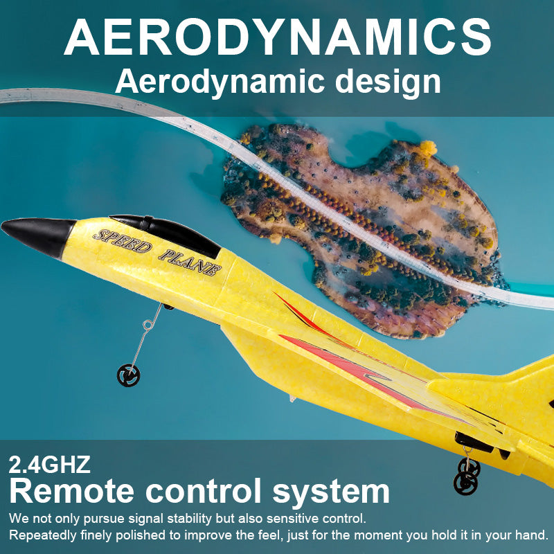 NOWORDUP™ Amphibious Wireless Remote-controlled Combat Aircraft (with camera installation capability)