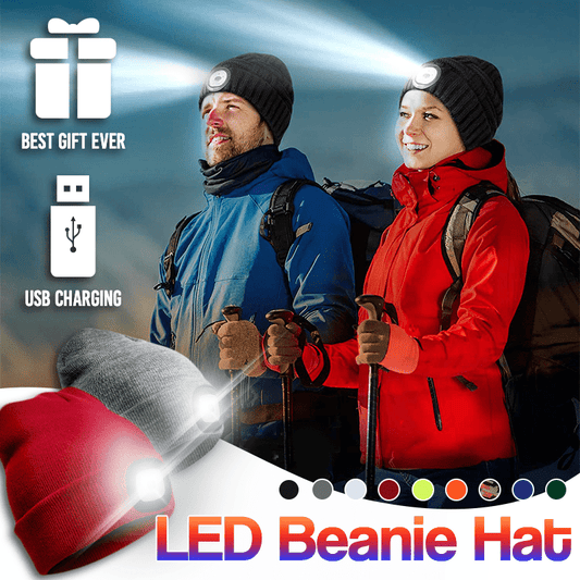 Dobshow™ LED Beanie Hat (🔥BEST WINTER GIFT EVER🎁)